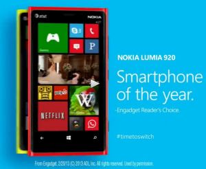 Lumia ei hyvistä media-arvioista huolimatta ole onnistunut vakuuttamaan amerikkalaisia. 